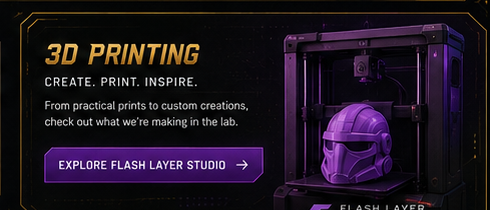 3D Printing — Explore Flash Layer Studio